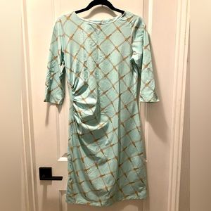 J. McLaughlin Dress Size M Cataljna Cloth